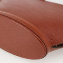 LOUIS VUITTON Epi Saint Jacques Hand Bag Brown M52263 LV Auth ep13637-15