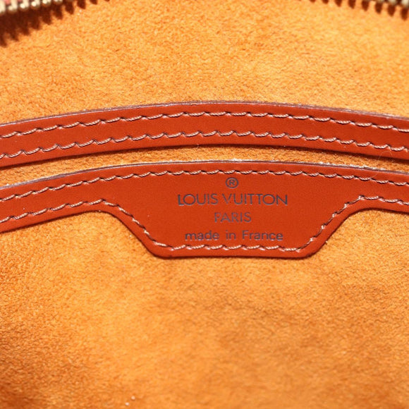 LOUIS VUITTON Epi Saint Jacques Hand Bag Brown M52263 LV Auth ep13637