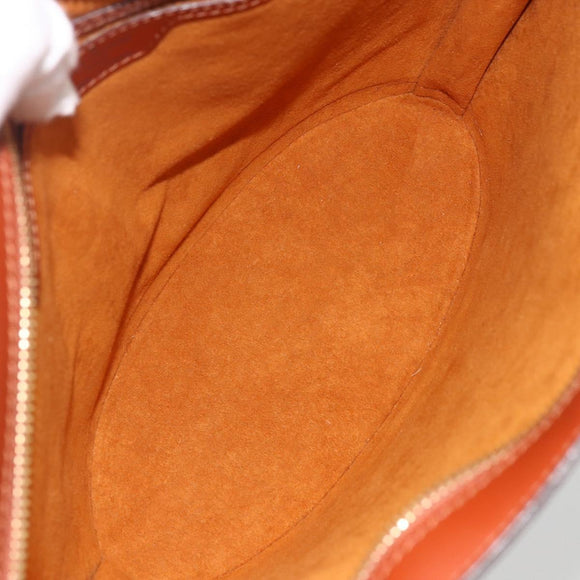 LOUIS VUITTON Epi Saint Jacques Hand Bag Brown M52263 LV Auth ep13637