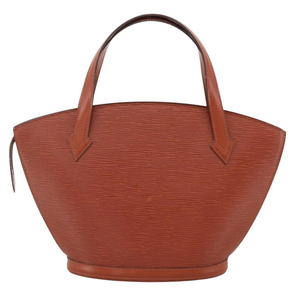 LOUIS VUITTON Epi Saint Jacques Hand Bag Brown M52263 LV Auth ep13637