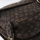 LOUIS VUITTON Monogram Idylle Saumur PM Shoulder Bag Brown M95227 Auth ep13645-15