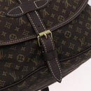 LOUIS VUITTON Monogram Idylle Saumur PM Shoulder Bag Brown M95227 Auth ep13645-17