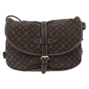 LOUIS VUITTON Monogram Idylle Saumur PM Shoulder Bag Brown M95227 Auth ep13645-2