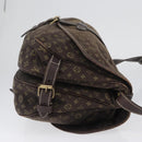 LOUIS VUITTON Monogram Idylle Saumur PM Shoulder Bag Brown M95227 Auth ep13645-3