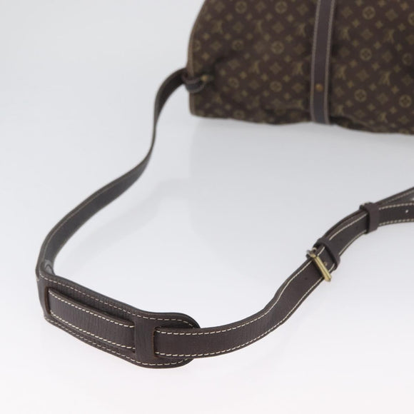 LOUIS VUITTON Monogram Idylle Saumur PM Shoulder Bag Brown M95227 Auth ep13645