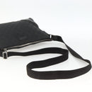 GUCCI GG Canvas Shoulder Bag Black Silver 114273 Auth ep13647-7