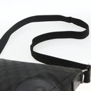 GUCCI GG Canvas Shoulder Bag Black Silver 114273 Auth ep13647-8