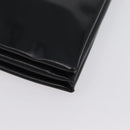 GUCCI Shoulder Bag Patent leather Black Gold Auth ep13648-13