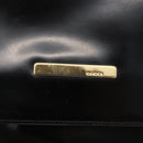 GUCCI Shoulder Bag Patent leather Black Gold Auth ep13648-16