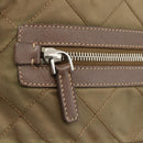 PRADA Shoulder Bag Nylon Brown Silver Auth ep13655-18