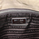 PRADA Shoulder Bag Nylon Brown Silver Auth ep13655-20