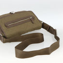 PRADA Shoulder Bag Nylon Brown Silver Auth ep13655-7