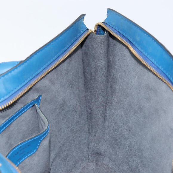 LOUIS VUITTON Epi Saint Jacques Shoulder Bag Blue M52275 LV Auth ep13657