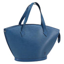 LOUIS VUITTON Epi Saint Jacques Shoulder Bag Blue M52275 LV Auth ep13657-1