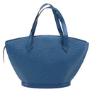 LOUIS VUITTON Epi Saint Jacques Shoulder Bag Blue M52275 LV Auth ep13657-2