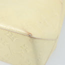LOUIS VUITTON Monogram Vernis Reade PM Hand Bag Perle M91336 LV Auth ep13659-15