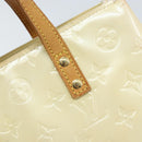 LOUIS VUITTON Monogram Vernis Reade PM Hand Bag Perle M91336 LV Auth ep13659-17
