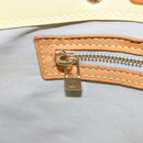 LOUIS VUITTON Monogram Vernis Reade PM Hand Bag Perle M91336 LV Auth ep13659-21