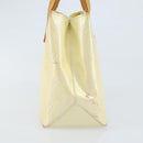 LOUIS VUITTON Monogram Vernis Reade PM Hand Bag Perle M91336 LV Auth ep13659-3