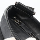 GUCCI Guccissima Shoulder Bag Canvas Black Silver 161822 Auth ep13661-15