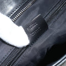 GUCCI Guccissima Shoulder Bag Canvas Black Silver 161822 Auth ep13661-23