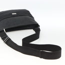 GUCCI Guccissima Shoulder Bag Canvas Black Silver 161822 Auth ep13661-7