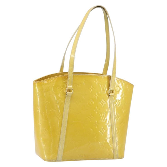 LOUIS VUITTON Monogram Vernis Avalon MM Tote Bag Broncorail M91743 Auth ep13662