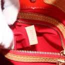 LOUIS VUITTON Monogram Vernis Reade PM Handtas Rood Rouge M91088 LV Auth ep13664-12