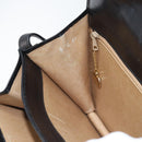 CELINE Horse Carriage Shoulder Bag Leather Black Gold Auth ep13665-20