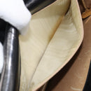 CELINE Horse Carriage Shoulder Bag Leather Black Gold Auth ep13665-22