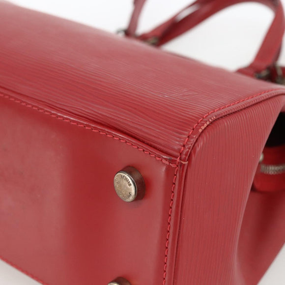 LOUIS VUITTON Epi Blair MM Hand Bag 2way Red Car Mine M4030E LV Auth ep13668