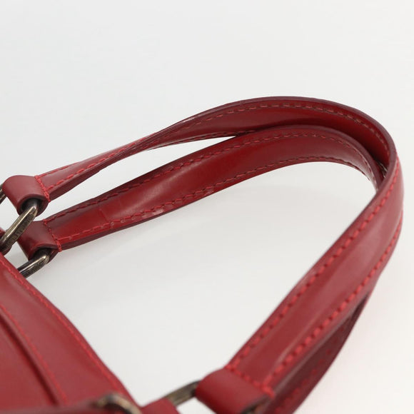LOUIS VUITTON Epi Blair MM Hand Bag 2way Red Car Mine M4030E LV Auth ep13668