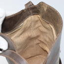 GUCCI GG Supreme Umhängetasche PVC Beige Gold Auth ep13670-18