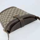 GUCCI GG Supreme Umhängetasche PVC Beige Gold Auth ep13670-6