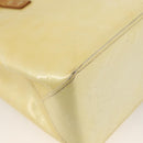 LOUIS VUITTON Monogram Vernis Reade PM Hand Bag Perle M91336 LV Auth ep13671-16