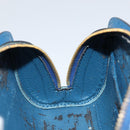LOUIS VUITTON Epi Dauphine PM Pouch Blue M48445 LV Auth ep13675-18