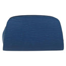 LOUIS VUITTON Epi Dauphine PM Pouch Blue M48445 LV Auth ep13675-2