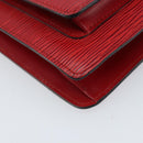 LOUIS VUITTON Epi Monceau 28 Hand Bag Red M40783 LV Auth ep13676-17