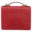 LOUIS VUITTON Epi Monceau 28 Hand Bag Red M40783 LV Auth ep13676-2