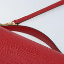 LOUIS VUITTON Epi Monceau 28 Hand Bag Red M40783 LV Auth ep13676-14