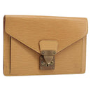 LOUIS VUITTON Epi Serie Dragonne Hand Bag Beige LV Auth ep13677-1
