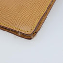 LOUIS VUITTON Epi Serie Dragonne Hand Bag Beige LV Auth ep13677-17