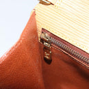 LOUIS VUITTON Epi Serie Dragonne Hand Bag Beige LV Auth ep13677-23