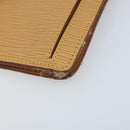LOUIS VUITTON Epi Serie Dragonne Hand Bag Beige LV Auth ep13677-14