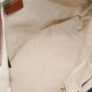 GUCCI GG Canvas Shoulder Bag Nylon Navy Silver 314529 Auth ep13678-17