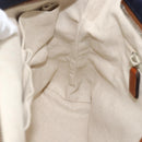 GUCCI GG Canvas Shoulder Bag Nylon Navy Silver 314529 Auth ep13678-19