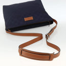 GUCCI GG Canvas Shoulder Bag Nylon Navy Silver 314529 Auth ep13678-7