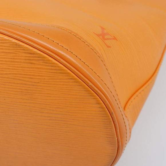 LOUIS VUITTON Epi Bucket PM Shoulder Bag Orange Mandarin M5899H LV Auth ep13679