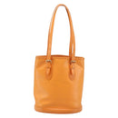 LOUIS VUITTON Epi Bucket PM Shoulder Bag Orange Mandarin M5899H LV Auth ep13679-2