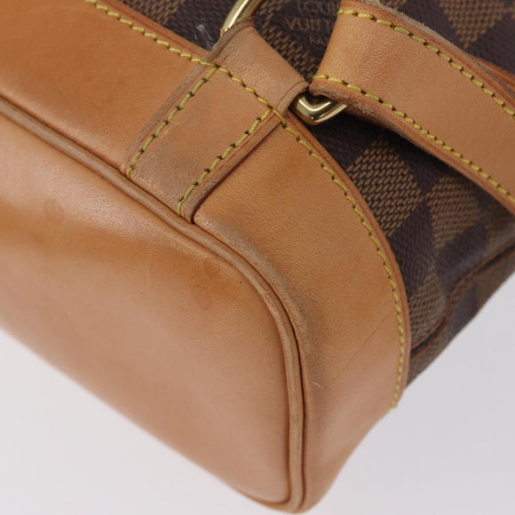 LOUIS VUITTON Damier Ebene Arlucan Rucksack N99038 LV Auth ep13680